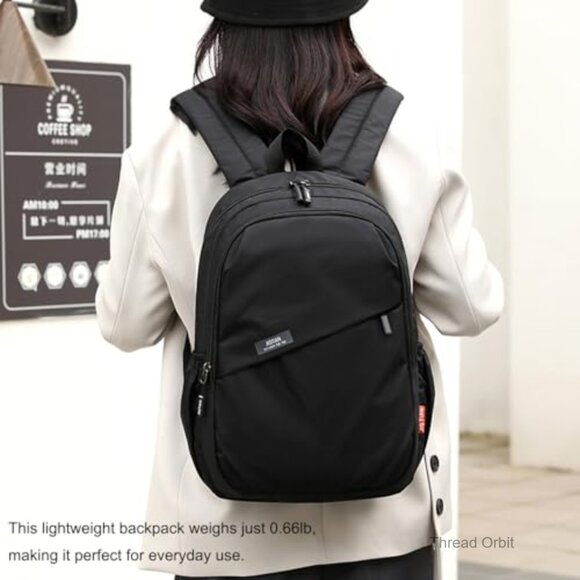 Large A4 Capacity Waterproof Oxford Backpack Lightweight Daypack for Women main image 6
